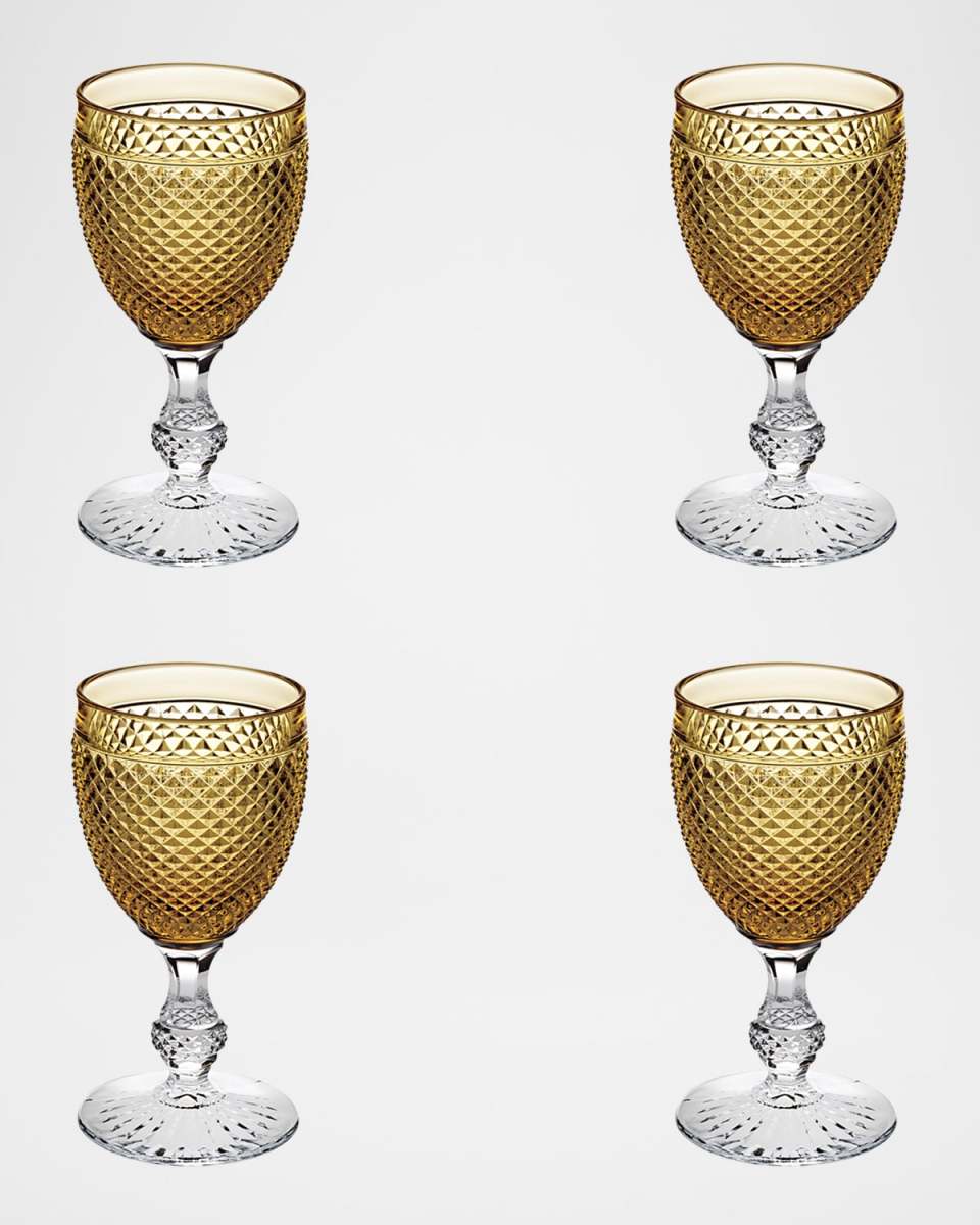 Bicos Bicolor Goblets, Set of 4